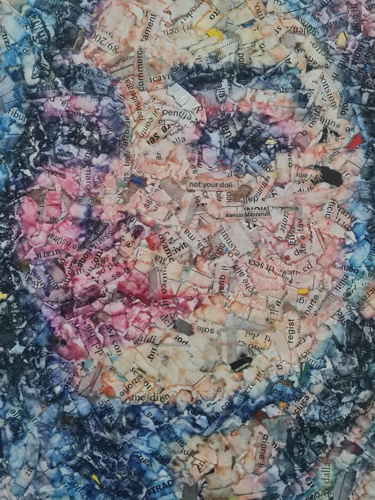 Original Impressionism Love Collage by Alessio Mazzarulli