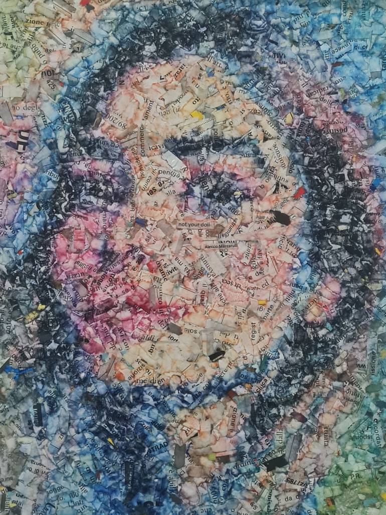 Original Impressionism Love Collage by Alessio Mazzarulli