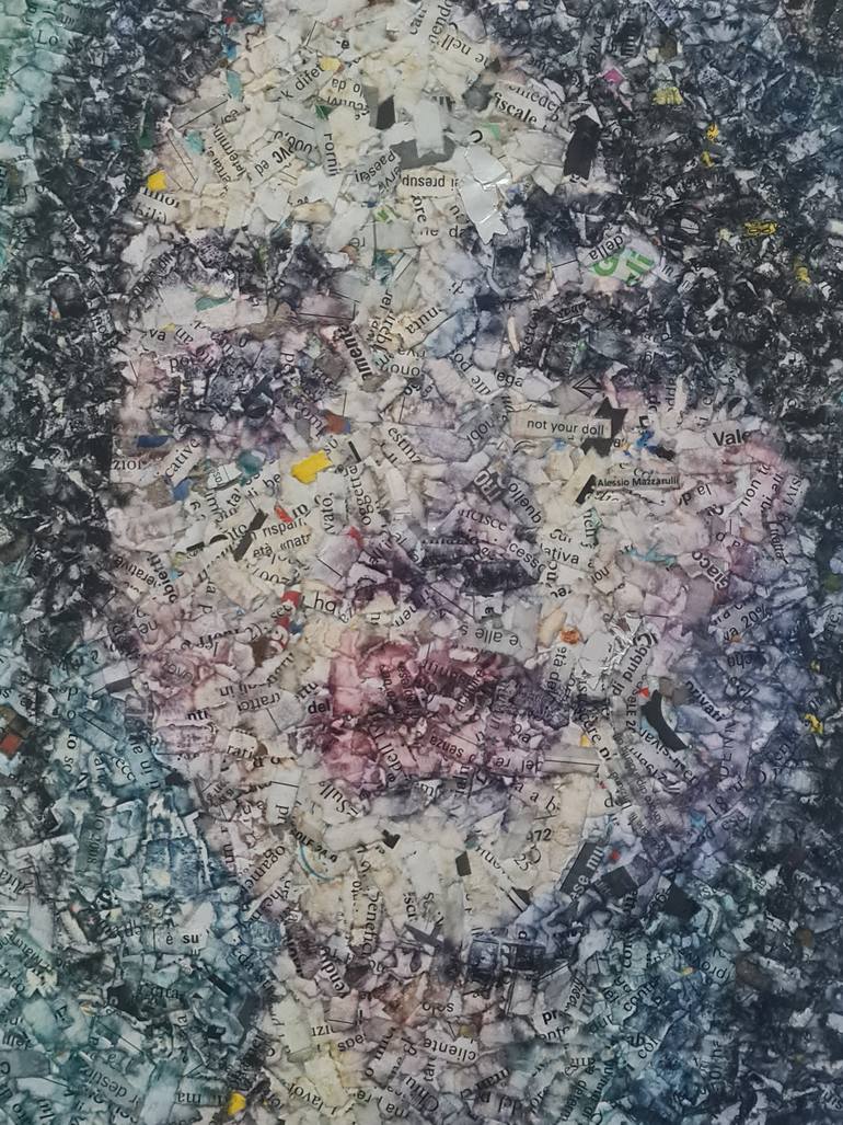 Original Impressionism Love Collage by Alessio Mazzarulli