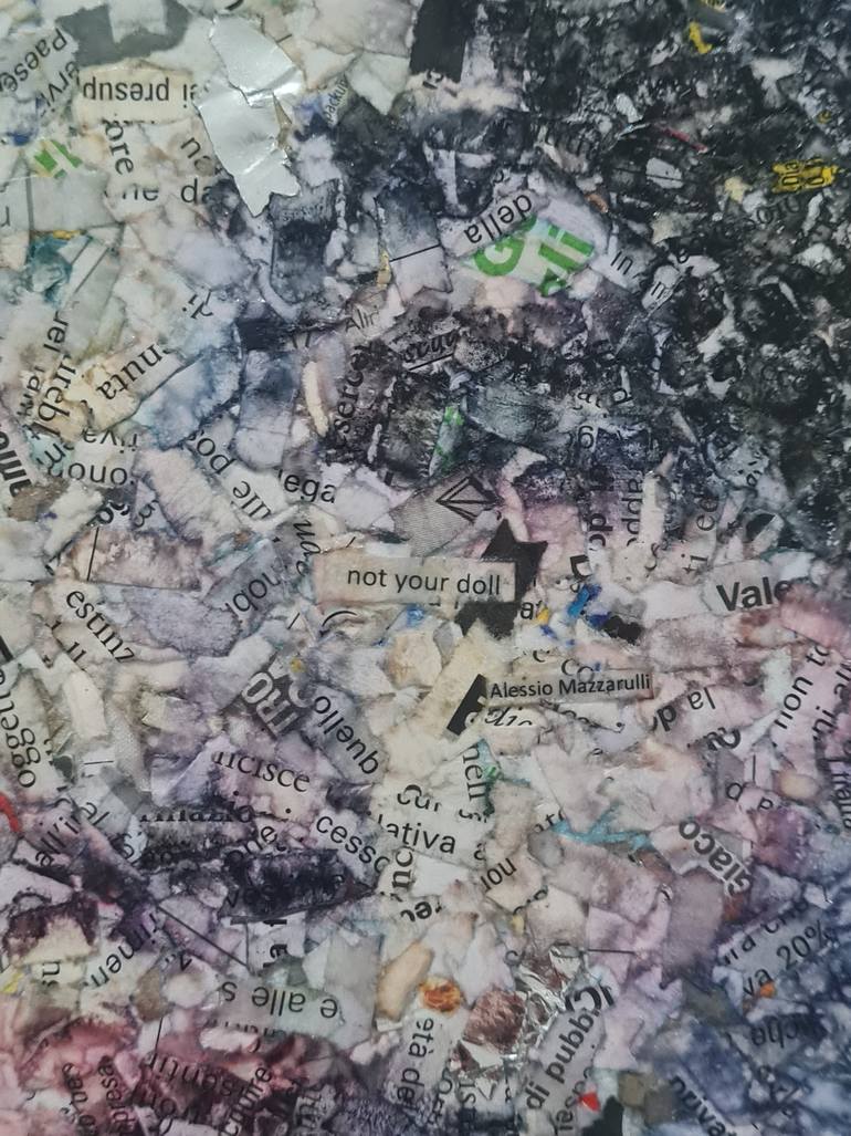 Original Impressionism Love Collage by Alessio Mazzarulli