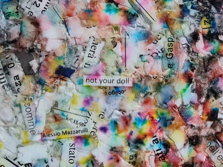Original Impressionism Love Collage by Alessio Mazzarulli