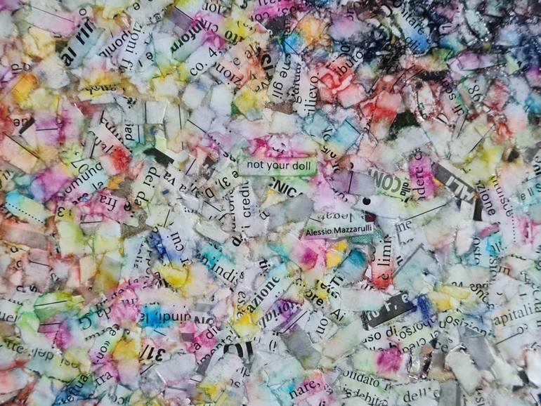 Original Impressionism Love Collage by Alessio Mazzarulli