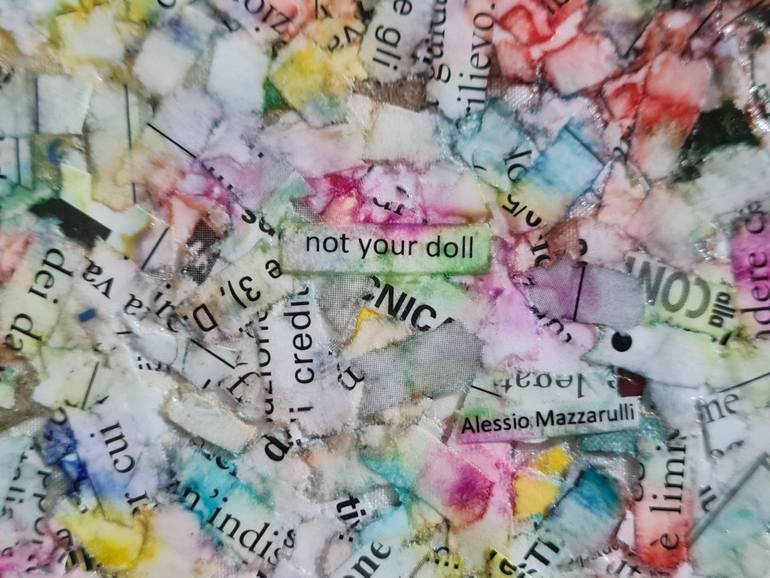 Original Impressionism Love Collage by Alessio Mazzarulli