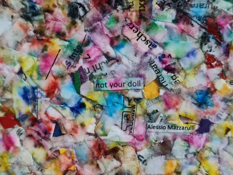 Original Impressionism Love Collage by Alessio Mazzarulli