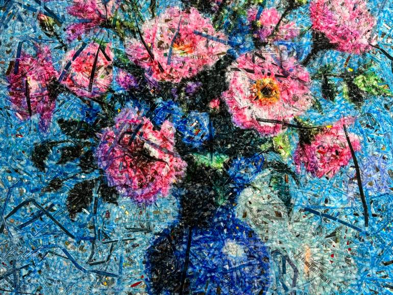 Original Impressionism Nature Collage by Alessio Mazzarulli