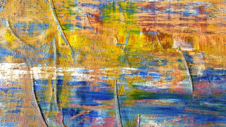 Original Abstract Painting by Alessio Mazzarulli