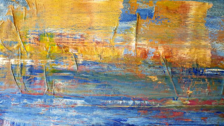Original Abstract Painting by Alessio Mazzarulli