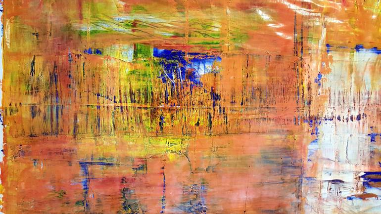 Original Abstract Painting by Alessio Mazzarulli