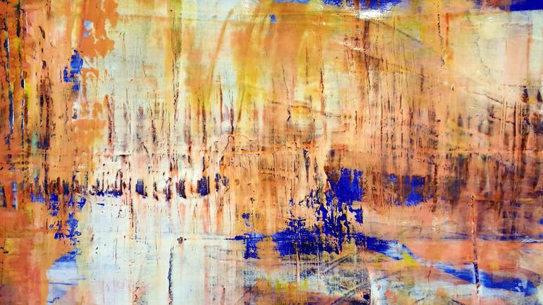 Original Abstract Painting by Alessio Mazzarulli