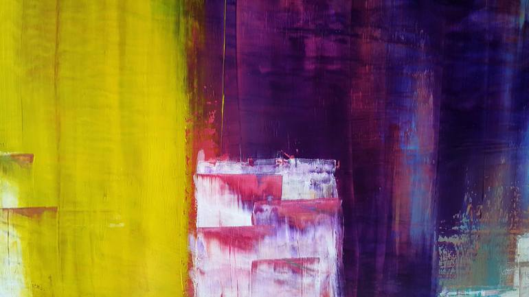 Original Abstract Painting by Alessio Mazzarulli