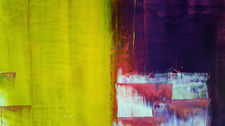 Original Abstract Painting by Alessio Mazzarulli