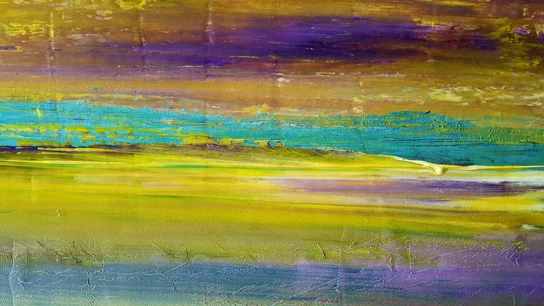Original Abstract Landscape Painting by Alessio Mazzarulli