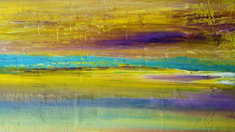 Original Abstract Landscape Painting by Alessio Mazzarulli
