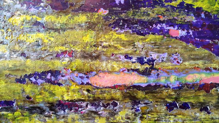 Original Abstract Landscape Painting by Alessio Mazzarulli