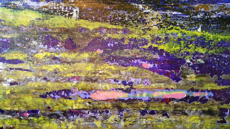Original Abstract Landscape Painting by Alessio Mazzarulli