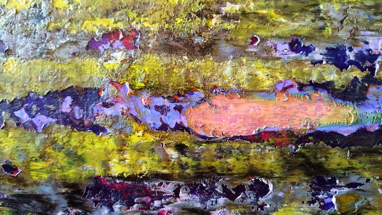 Original Abstract Landscape Painting by Alessio Mazzarulli