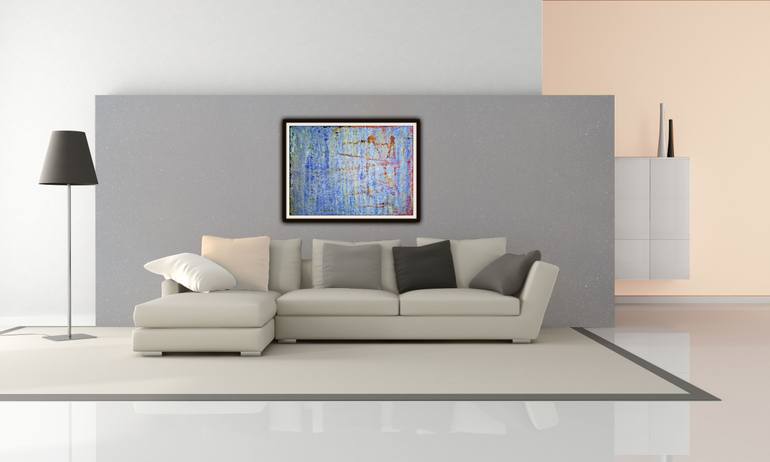 Original Abstract Landscape Painting by Alessio Mazzarulli