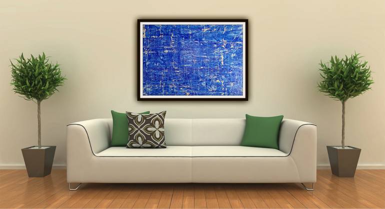 Original Abstract Landscape Painting by Alessio Mazzarulli