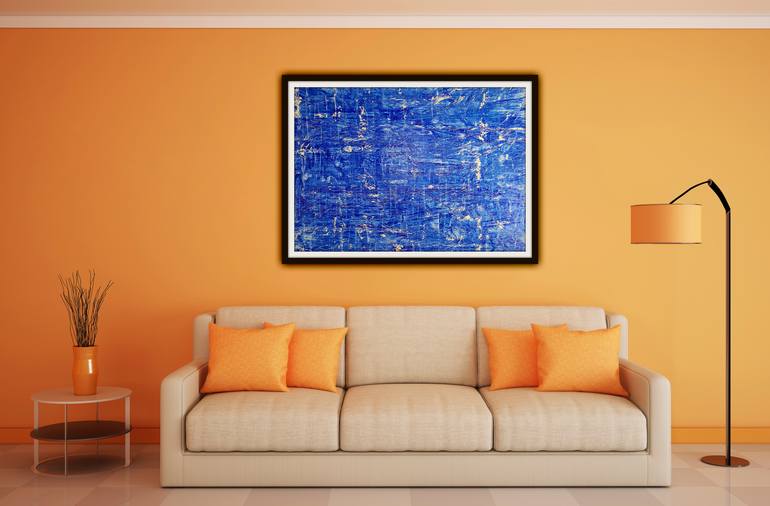 Original Abstract Landscape Painting by Alessio Mazzarulli