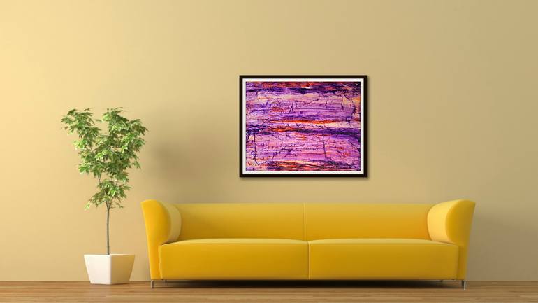 Original Abstract Landscape Painting by Alessio Mazzarulli