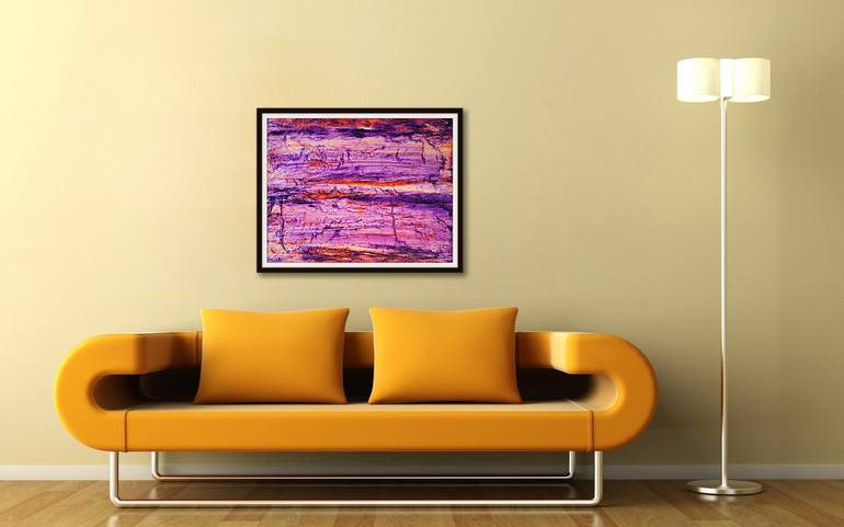 Original Abstract Landscape Painting by Alessio Mazzarulli