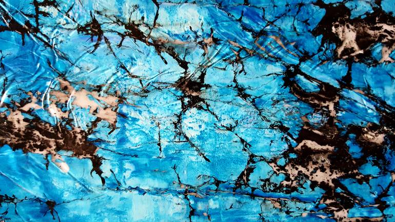 Original Abstract Landscape Painting by Alessio Mazzarulli