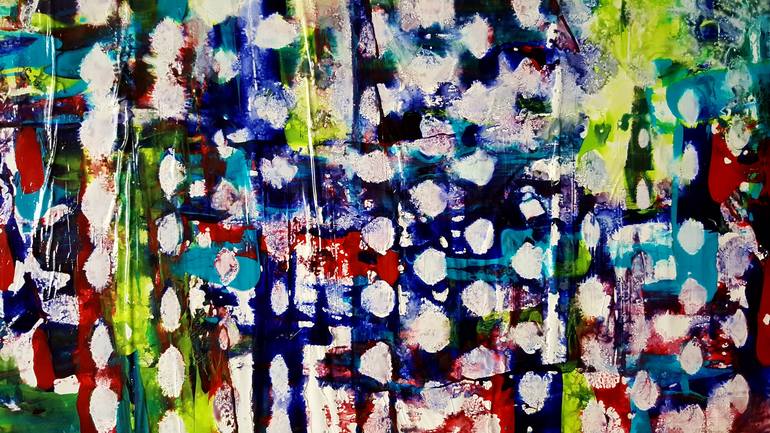 Original Abstract Landscape Painting by Alessio Mazzarulli