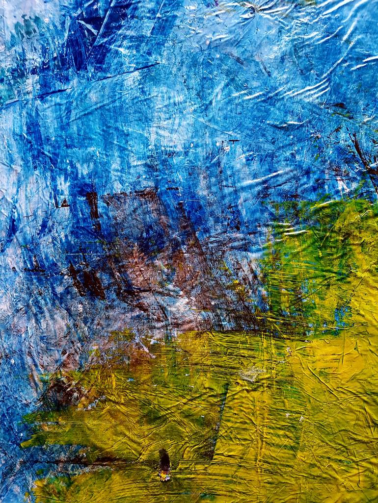 Original Abstract Painting by Alessio Mazzarulli