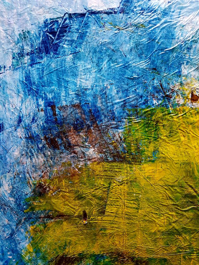 Original Abstract Painting by Alessio Mazzarulli