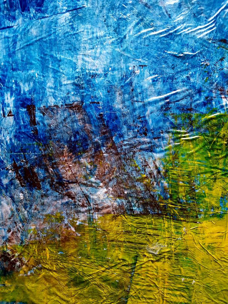 Original Abstract Painting by Alessio Mazzarulli