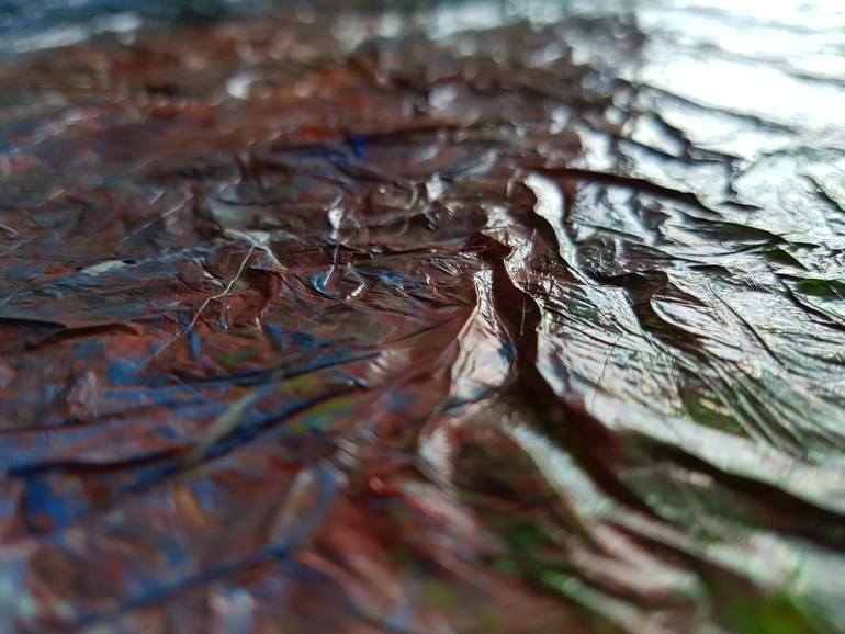 Original Abstract Painting by Alessio Mazzarulli