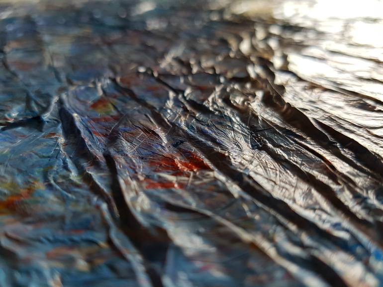 Original Abstract Painting by Alessio Mazzarulli