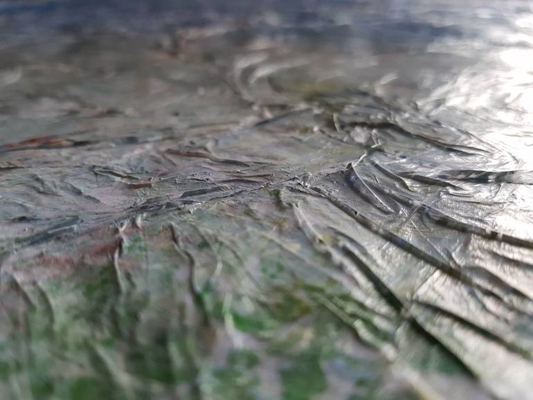 Original Abstract Painting by Alessio Mazzarulli