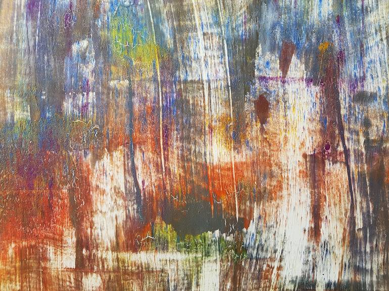 Original Abstract Painting by Alessio Mazzarulli