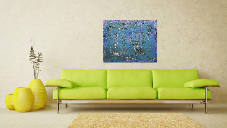 Original Abstract Painting by Alessio Mazzarulli