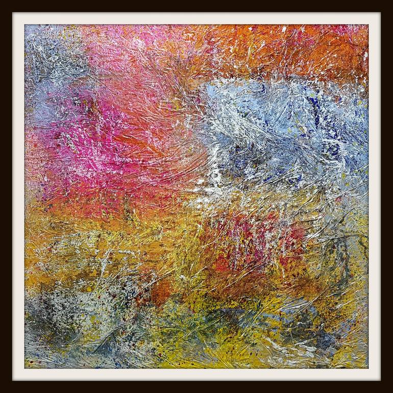 Original Abstract Painting by Alessio Mazzarulli