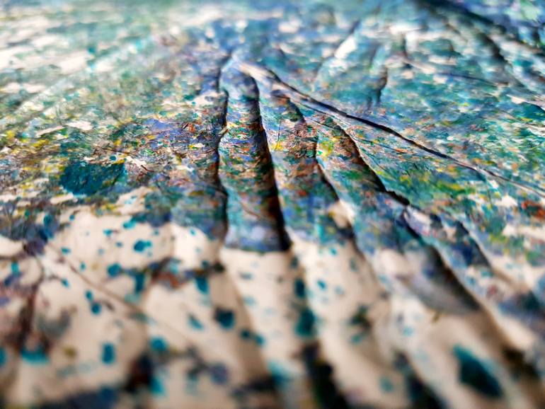 Original Abstract Painting by Alessio Mazzarulli