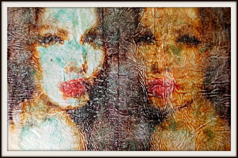 Original Abstract Painting by Alessio Mazzarulli