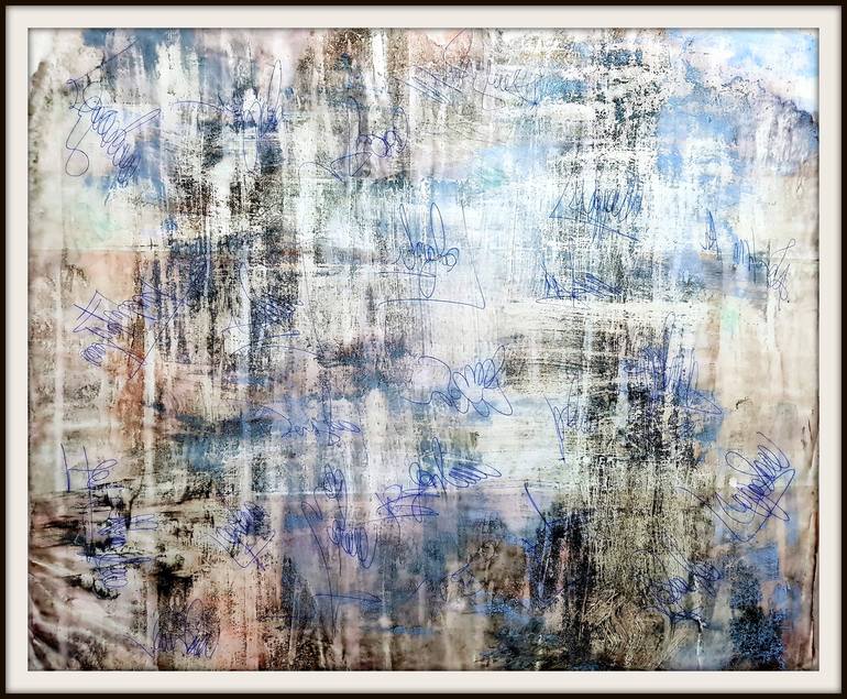 Original Abstract Painting by Alessio Mazzarulli