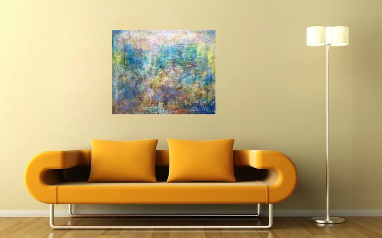 Original Abstract Painting by Alessio Mazzarulli