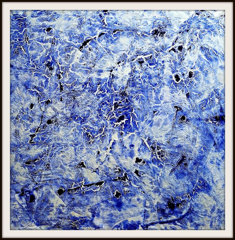 Original Abstract Painting by Alessio Mazzarulli