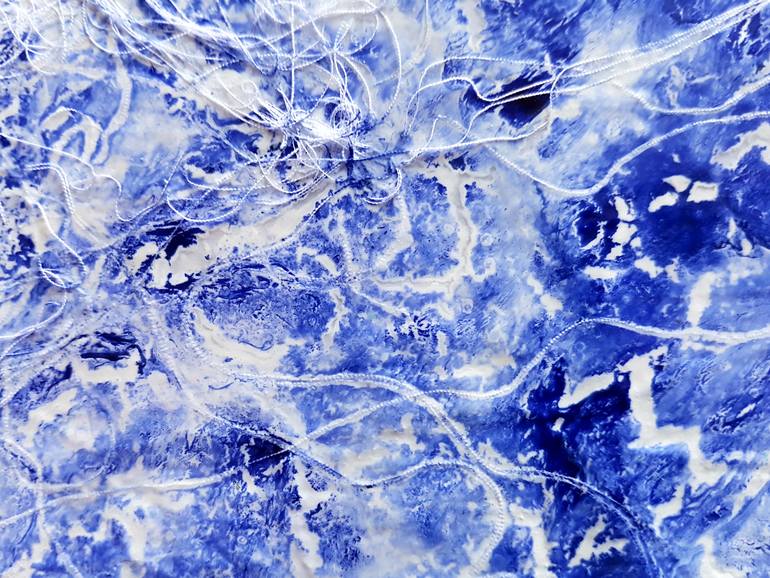 Original Abstract Painting by Alessio Mazzarulli