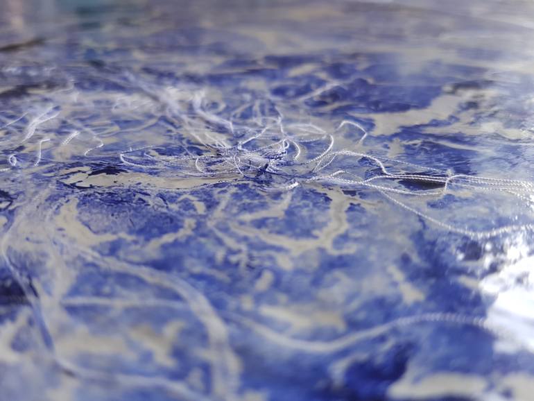 Original Abstract Painting by Alessio Mazzarulli