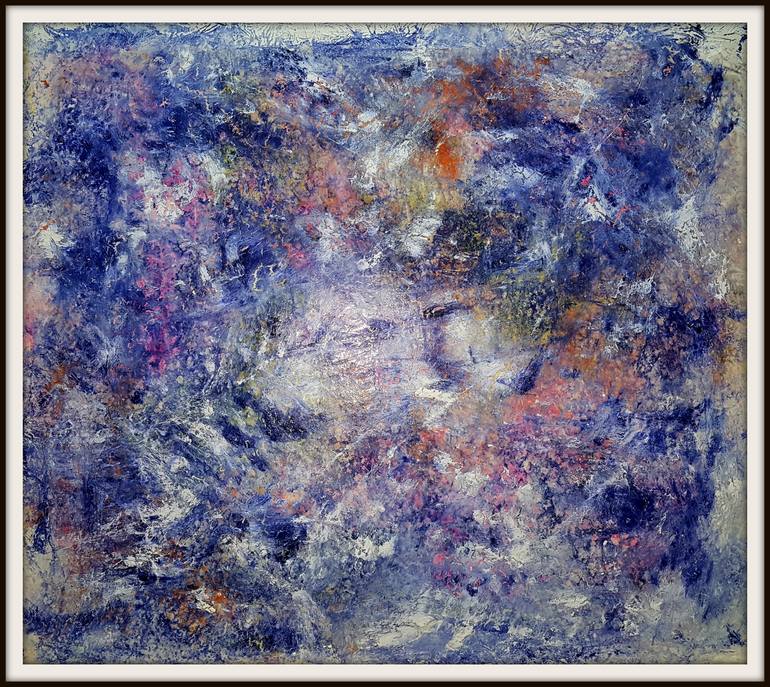 Original Abstract Painting by Alessio Mazzarulli