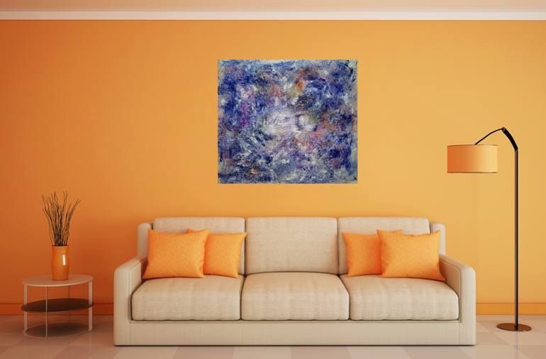 Original Abstract Painting by Alessio Mazzarulli