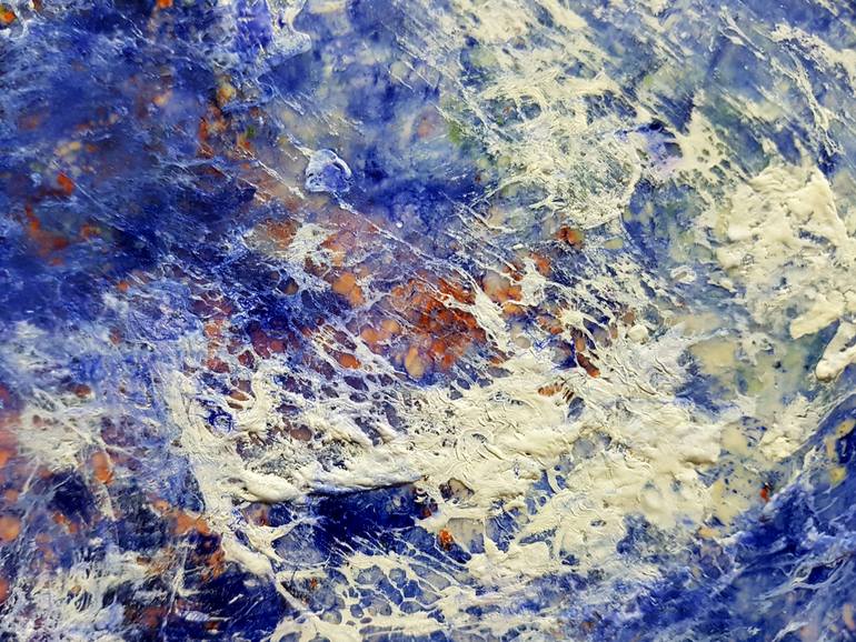 Original Abstract Painting by Alessio Mazzarulli