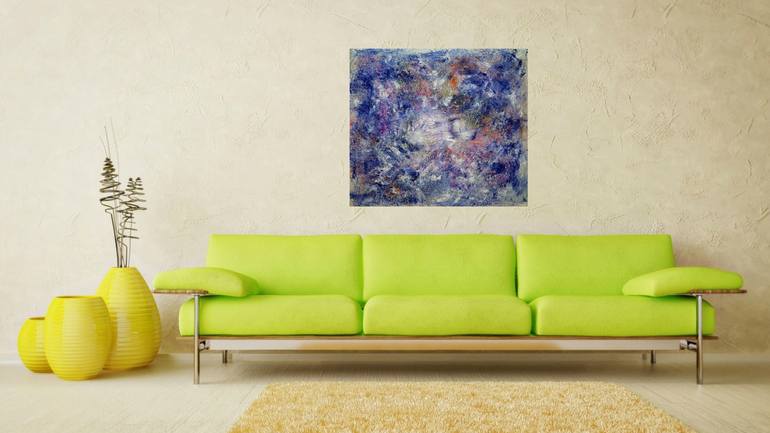 Original Abstract Painting by Alessio Mazzarulli