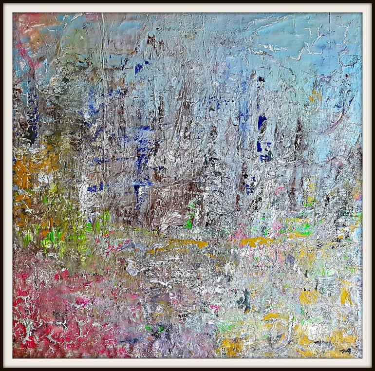 Original Abstract Painting by Alessio Mazzarulli