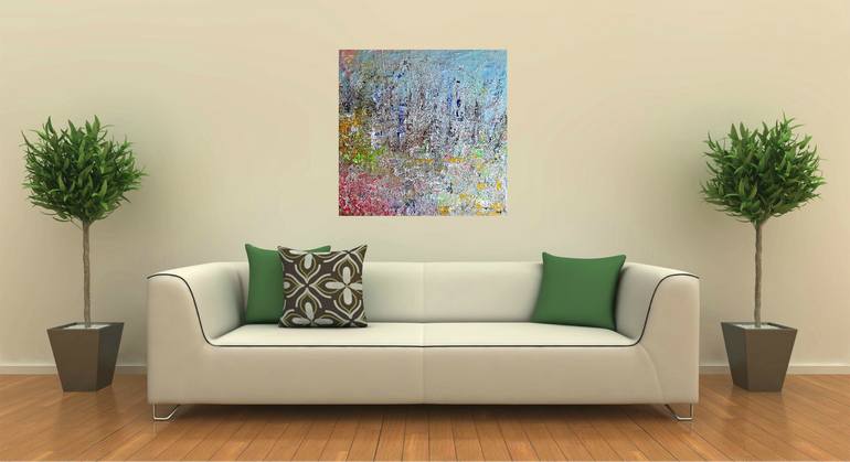 Original Abstract Painting by Alessio Mazzarulli