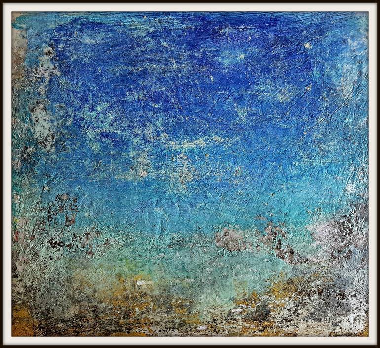 Original Abstract Painting by Alessio Mazzarulli